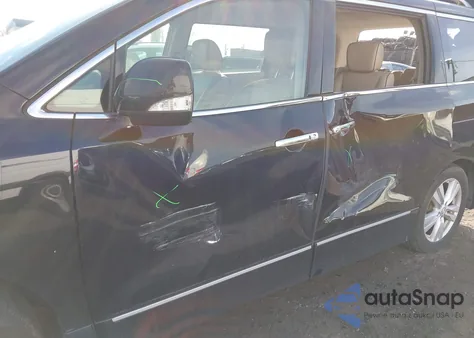 2012 Nissan Quest Sl from USA, damaged, VIN JN8AE2KP5C9037612